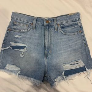 Madewell Jean Shorts NWOT